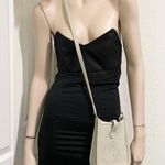 BARBAROSSA Neutral Stone Perforated Horse Design Poly/PVC Crossbody Bag Photo 3