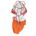 Farm Rio NEW  Halter Cutout One-Piece Swimsuit Bandana Print Size Small Photo 6