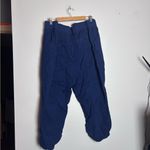 Torrid  Plus Size Navy Blue Pull On Skinny Stretch Poplin Mid-rise Joggers Pants Photo 6