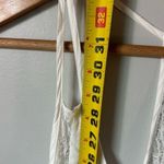 NWT Millau LF Women White Lace Tank Top in size XS. long length Photo 8