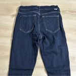 MOTHER Denim MOTHER Looker High-Rise Skinny Jean Size 26 Frayed Ankle Dark Wash Photo 5
