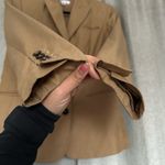 Isaac Mizrahi  Tan Camel Colored blazer size 6 Photo 4