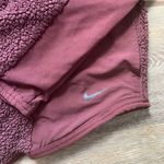 Nike  Women’s Maroon Sherpa Therma Fleece Training Hoodie S Photo 1