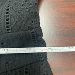 Ecowish Black Ruffle Sleeve A-Line Summer Dress Size Large Photo 9