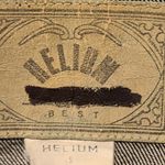 Vintage Helium Woman's Denim Jacket Size Small 90s Blue Size M Photo 4