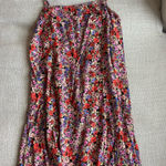 Saltwater Luxe Floral Spaghetti Strap Dress Square Neck Photo 0