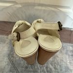 Chloé CHLOE Size US8 IT38 White Leather Chunky Heel Platform Sandals Photo 9