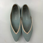 Vivaia Vienna light blue and white pointed toe v Photo 14