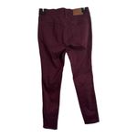 Madewell Jeans | 10" High Riser Skinny Jeans Maroon Photo 5
