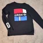 Adidas Long sleeve black t-shirt. Junior Size Small. Photo 6