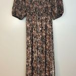 Saltwater Luxe  Jana Short Sleeve Smocked Floral Maxi Dress Size XS Photo 3