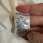 Trina Turk  White Wrap Blazer Jacket Belted Kimono Sleeve Size 6 Photo 8