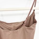 SKIMS Womens Fits Everybody Scoop Neck Thong Cami Bodysuit Size XXS/XS Brown Photo 2