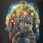 Marvel  Avengers Infinity War NWT Unisex Large Florida Black T Shirt Jerry Leigh Photo 0