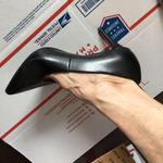Chinese Laundry  Sexy Curvature Black Leather Pumps Photo 3