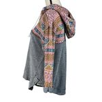 Anthropologie  Saturday Sunday Medium Lesia Sweatshirt Hoodie Pullover 3/4 Sleeve Photo 7