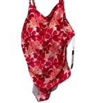 Catherine Malandrino Floral One Piece Swimsuit Plus Size 3X Plus Size Swim NWT Photo 1