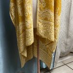 Chic Yellow and Cream Paisley Swim Coverup Size undefined Photo 2