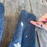 Y2K Heirloom Collectibles Winter Christmas Penguins Icicles Snow Cardigan MEDIUM Blue Photo 6