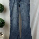 Truck Blue Denim Flair Wide Leg Low Rise Jeans 7 Size undefined Photo 0