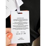 $600 NWT Milla Sheer Lace Long Sleeve Turtleneck Ruffle Trim Maxi Dress Black XS Photo 7