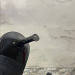 ZARA  Black Quilted Heels Photo 8