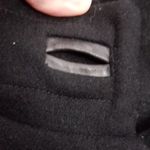 Urban Outfitters  BLACK MILITARY STYLE MOCK NECK WOOL BELTED COAT M Photo 9