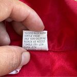 Vintage Satin and Beaux" Elegant Red Satin Night Shirt Large Photo 4