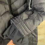 Spyder thermal water-resistant hooded longline black puffer jacket women Size XL Photo 5
