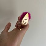 Hot Pink Heel Keychain Gold Photo 4