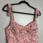 ASTR The Label Floral Midi Dress Size L Coquette Underwire Babydoll Fairy Pink Size L Photo 4