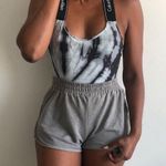 Calvin Klein NWT Urban outfitters  cross back logo bodysuit in black motif Photo 0