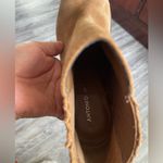 Antonio Melani Camel Suede Heeled Boots Photo 5