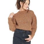 Universal Threads UNIVERSAL THREAD Brown Cropped Crewneck Sweater, M, NWT! Photo 0