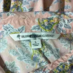 Iilani Women’s Pink Hawaiian Classics Shirt Large Lightweight Vogue Vacation Photo 8