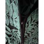 Ming Wang  Ladies Green Black Long Sleeve Open Front Size L Cardigan Jacket Photo 1