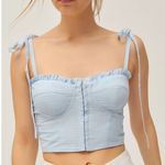 Capulet  Rian Tie-Shoulder Cropped Top Women’s Large Photo 0