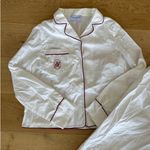 Peppermayo  - Harry Pyjama Top & Pants in White & Red Photo 1