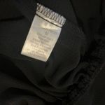 #26 Juniors Black Boho Jane Fiesta Embroidered Crop Top, Sz: Medium Photo 3