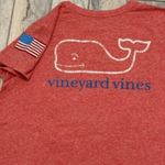 Vineyard Vines women's small pink USA whale pocket t-shirt Photo 1