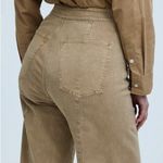 Madewell  The Curvy Emmett Wide-Leg Crop Pant Welt Pocket Khaki 29 NWOT Photo 4