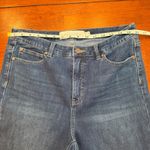 Soft Surroundings  Ultimate Denim Cropped Bootcut Jeans‎ Raw Hem Size 10 Tall Photo 7