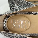 Franco Sarto Ailee Flats Metallic Snakeskin Ballet Flat Sz 6 Square Toe Photo 4