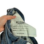 RE/DONE 70s Stove Pipe Jeans Favorite Bleu Button Fly Straight Hi Rise Womens 31 Photo 7