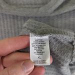 Chaser Thermal Waffle Knit Long Sleeve Shirt Crewneck Top Women's XL Round Hem Photo 7