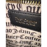 Juicy Couture Juicy‎ Couture Liquorice Extra Spender Tote Bag Black Velour Rhinestone NWT Photo 6