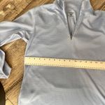 Patagonia  Capilene Quarter Zip Neck light Blue Base Layer Long Sleeve Medium #79 Photo 6