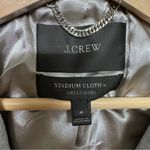 J.Crew Chateau Parka 4 Stadium Cloth Nello Gori Hooded gray Full Zip coat Photo 3