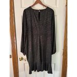 Torrid ‎ Party Dress Sparkle Ruched Long Sleeve Plus Size 2 / 2X Photo 8