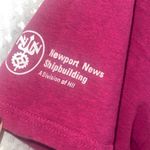 Gildan Rare Huntington Ingalls WOMENS BREAST CANCER SMALL Short Sleeve  T-Shirt/Pink Photo 2